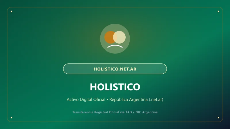 Composición visual de Holistico para el portal holistico.net.ar